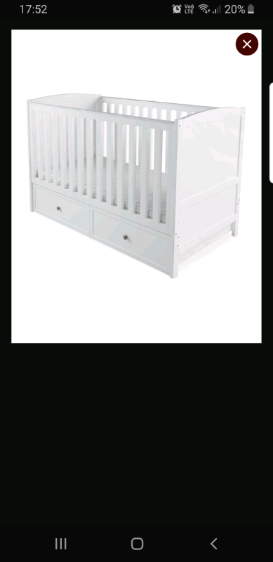 cot bed mattress dunelm